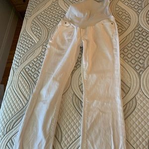 White Maternity Jeans